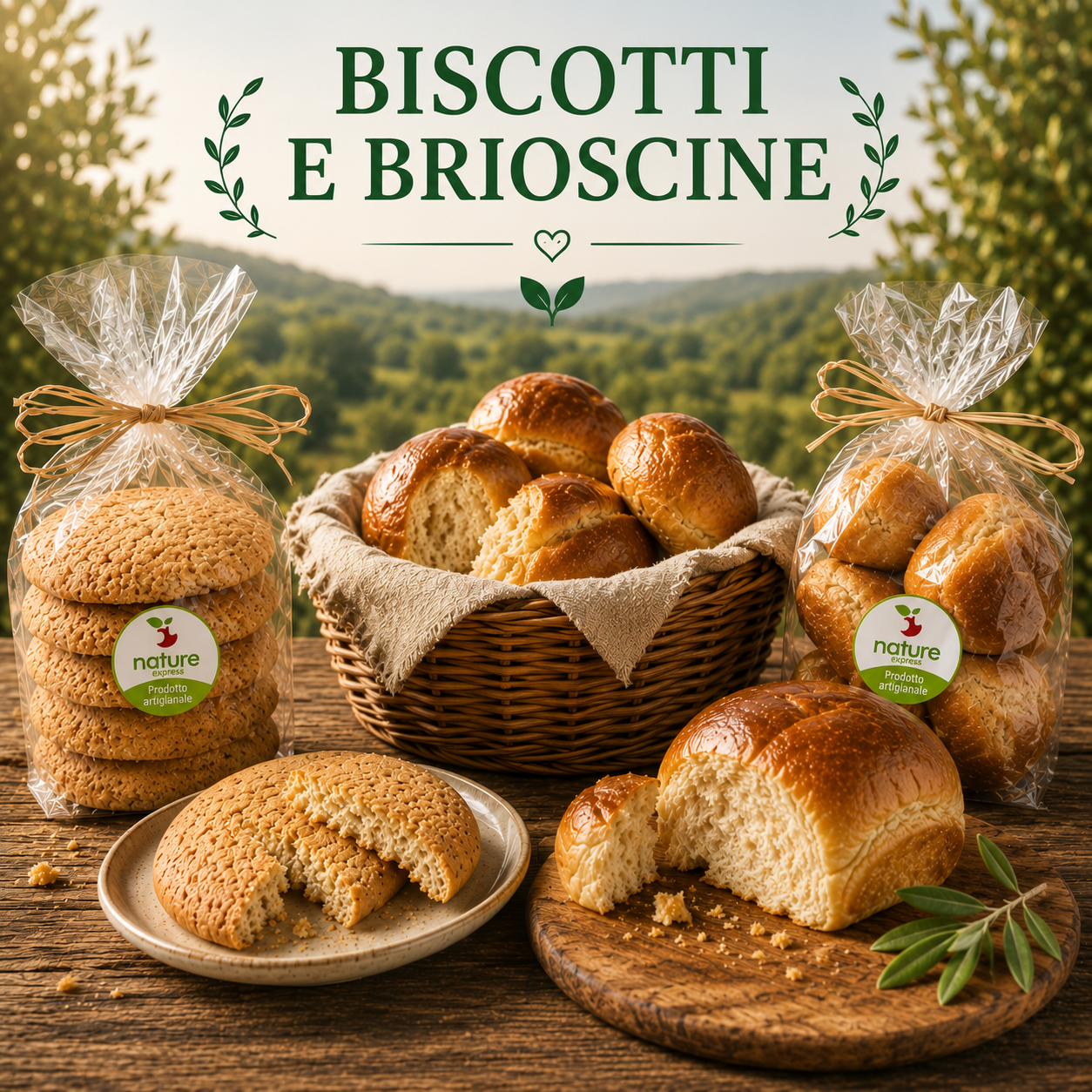BISCOTTI E BRIOSCINE